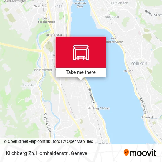 Kilchberg Zh, Hornhaldenstr. map