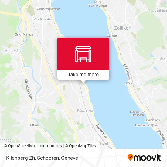 Kilchberg Zh, Schooren map