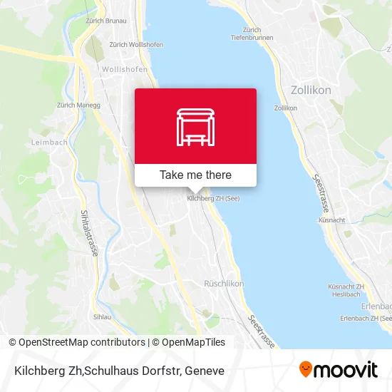 Kilchberg Zh,Schulhaus Dorfstr map