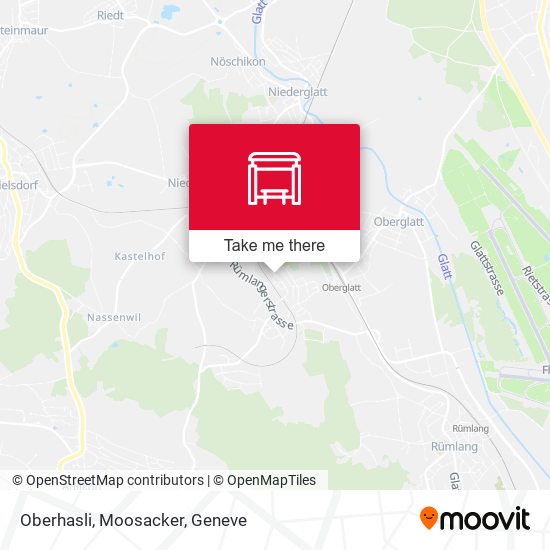 Oberhasli, Moosacker map