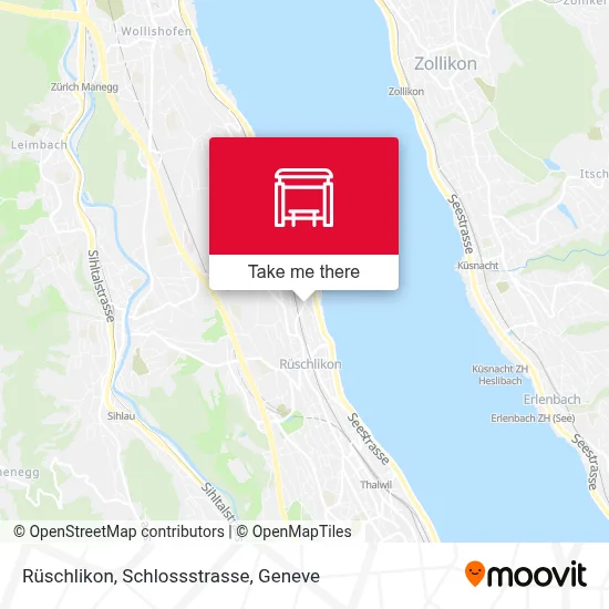 Rüschlikon, Schlossstrasse map