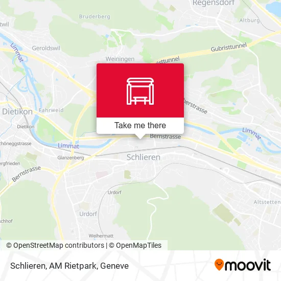 Schlieren, AM Rietpark map