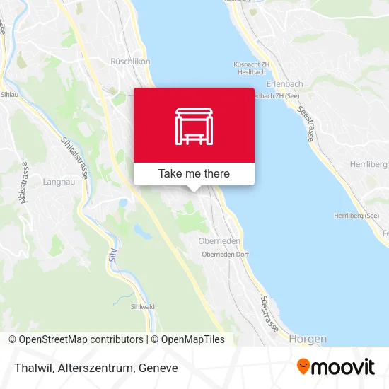 Thalwil, Alterszentrum map