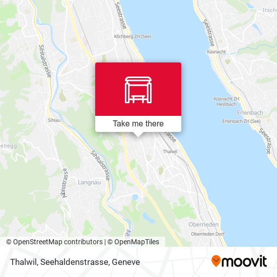 Thalwil, Seehaldenstrasse map