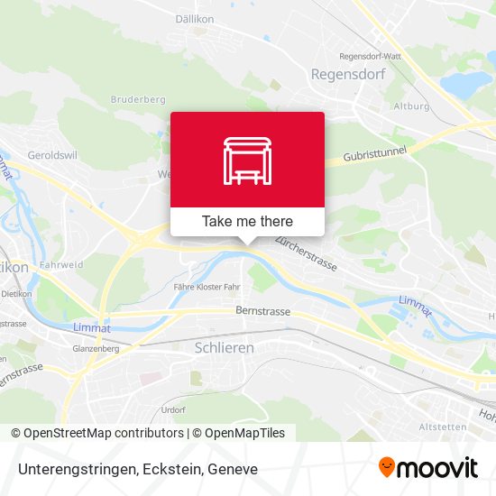 Unterengstringen, Eckstein map