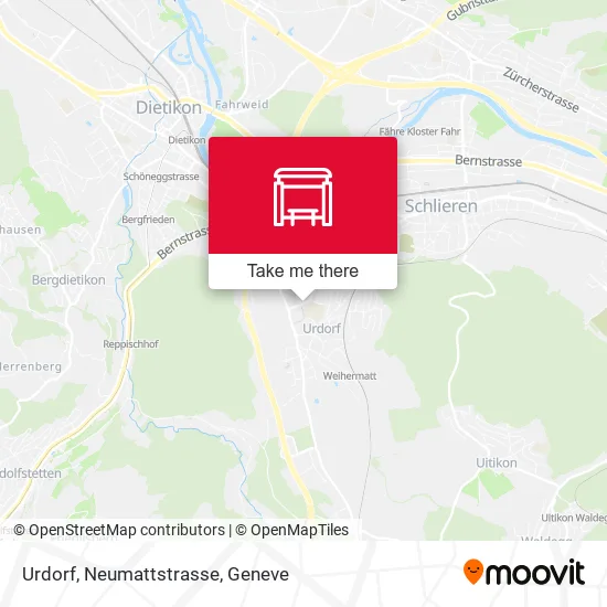 Urdorf, Neumattstrasse map