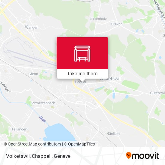 Volketswil, Chappeli map
