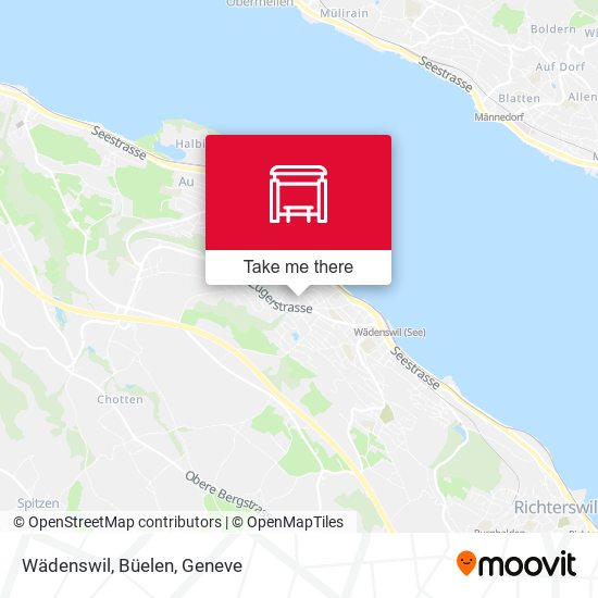 Wädenswil, Büelen map