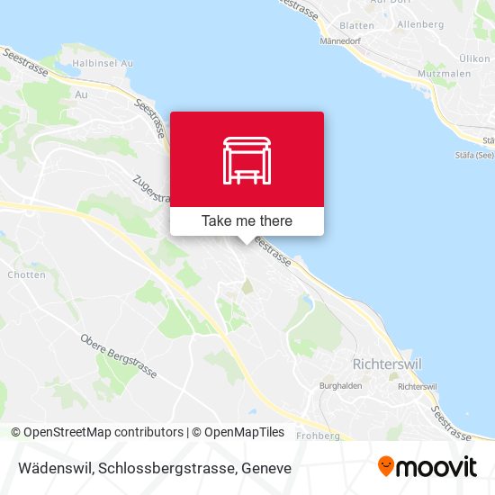 Wädenswil, Schlossbergstrasse map