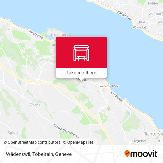 Wädenswil, Tobelrain map