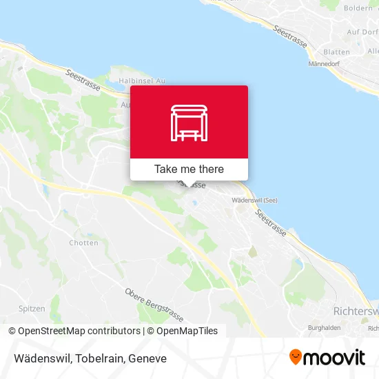 Wädenswil, Tobelrain map