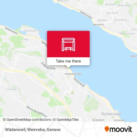 Wädenswil, Weinrebe map