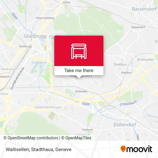 Wallisellen, Stadthaus map