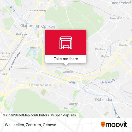 Wallisellen, Zentrum map