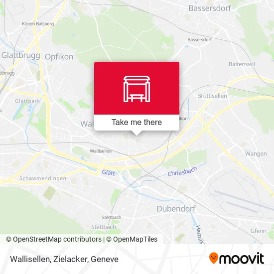 Wallisellen, Zielacker map