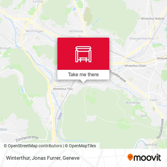 Winterthur, Jonas Furrer map