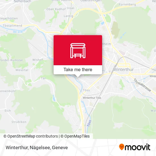 Winterthur, Nägelsee map