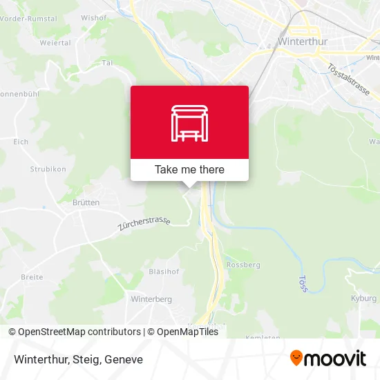 Winterthur, Steig map