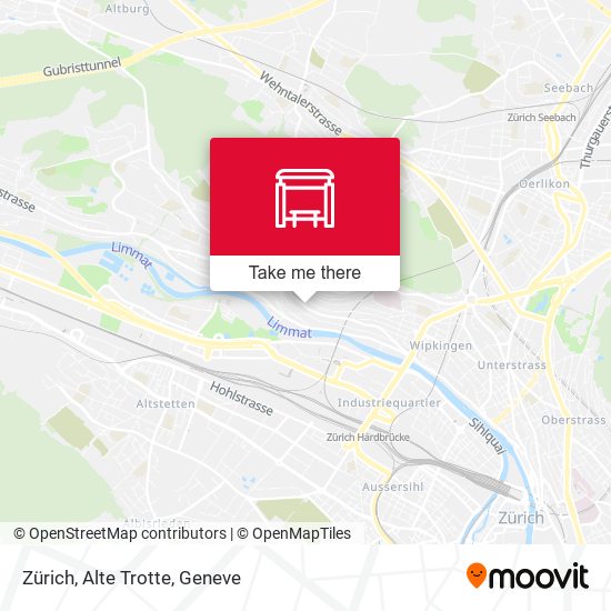 Zürich, Alte Trotte plan