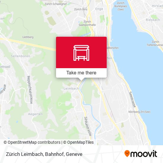 Zürich Leimbach, Bahnhof plan