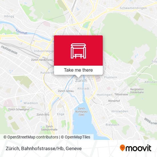 Zürich, Bahnhofstrasse/Hb map