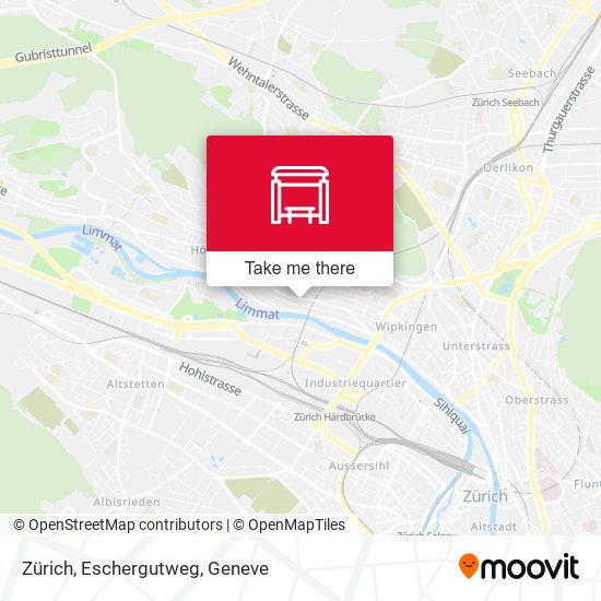 Zürich, Eschergutweg plan