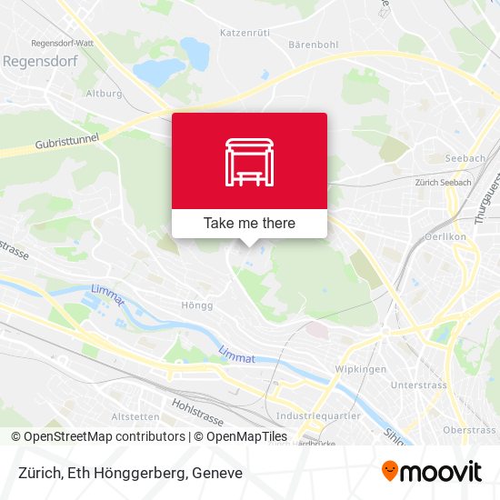 Zürich, Eth Hönggerberg plan