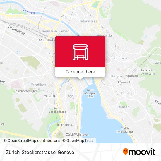 Zürich, Stockerstrasse plan