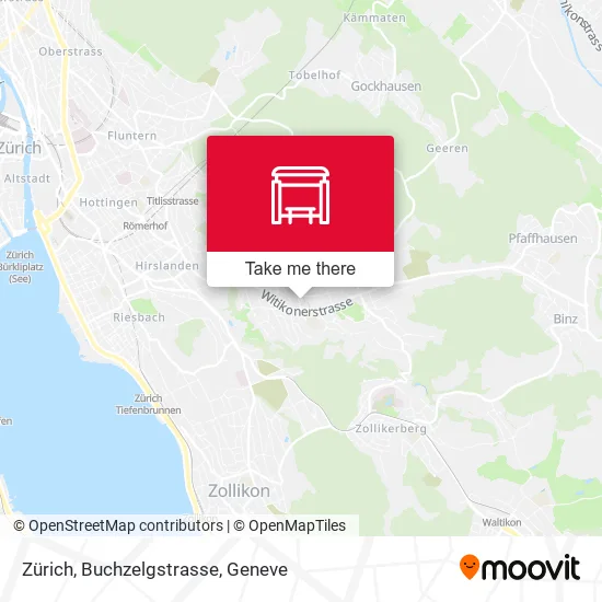 Zürich, Buchzelgstrasse map