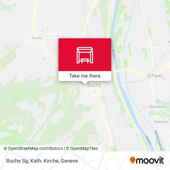 Buchs Sg, Kath. Kirche map