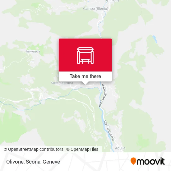 Olivone, Scona plan