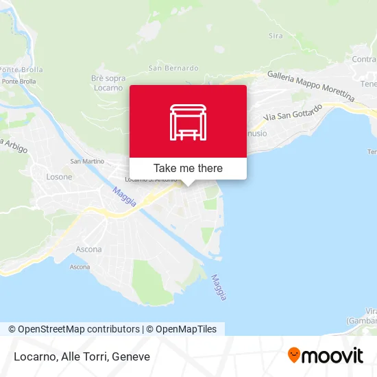 Locarno, Alle Torri map