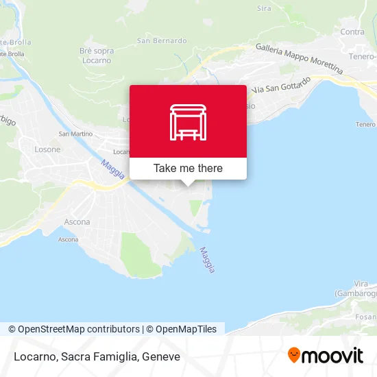 Locarno, Sacra Famiglia map