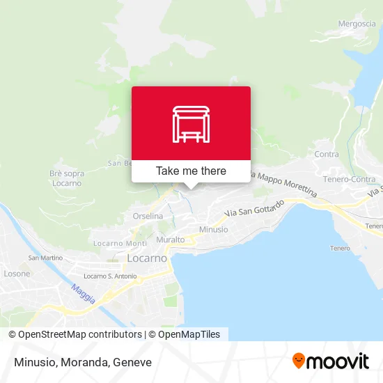 Minusio, Moranda map