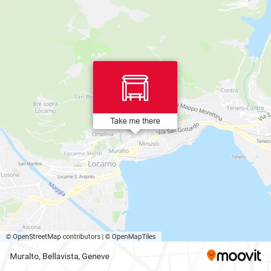 Muralto, Bellavista map