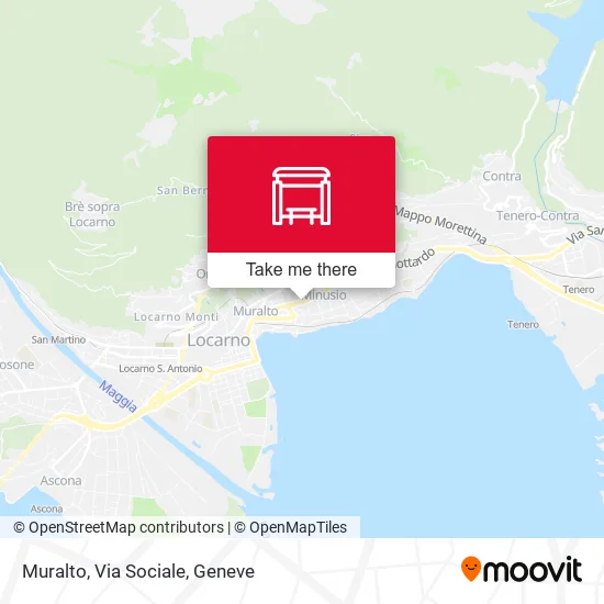 Muralto, Via Sociale map