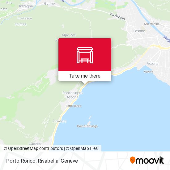 Porto Ronco, Rivabella Karte