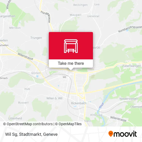 Wil Sg, Stadtmarkt map