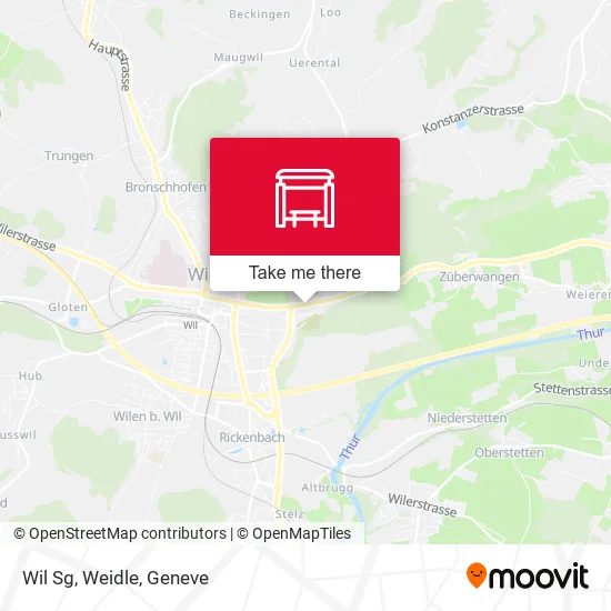 Wil Sg, Weidle map