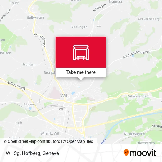 Wil Sg, Hofberg map
