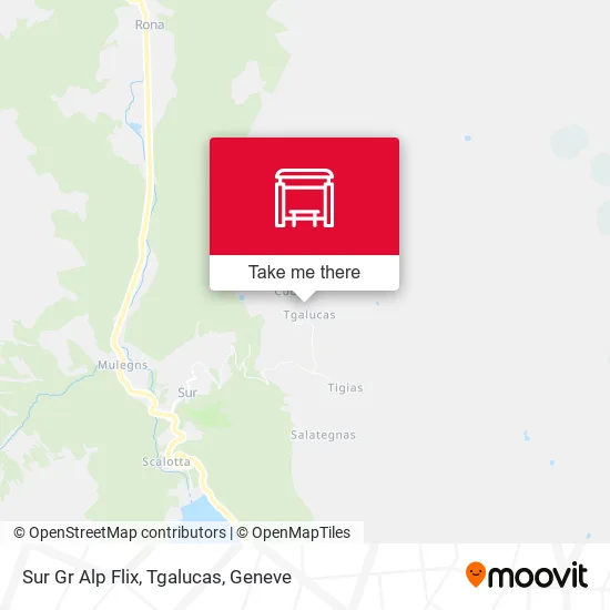 Sur Gr Alp Flix, Tgalucas map