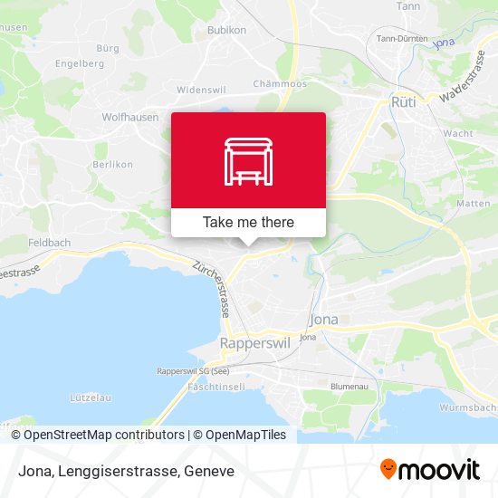 Jona, Lenggiserstrasse map