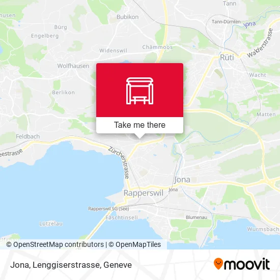 Jona, Lenggiserstrasse map