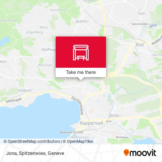 Jona, Spitzenwies map