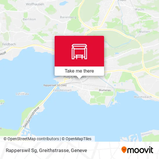 Rapperswil Sg, Greithstrasse map