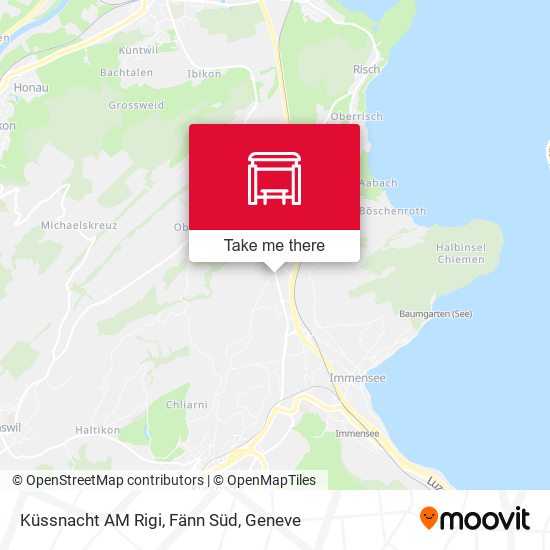 Küssnacht AM Rigi, Fänn Süd map