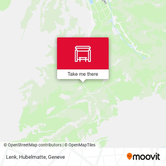 Lenk, Hubelmatte map