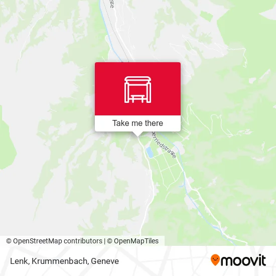 Lenk, Krummenbach map