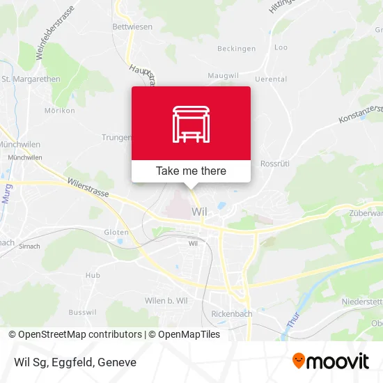 Wil Sg, Eggfeld map