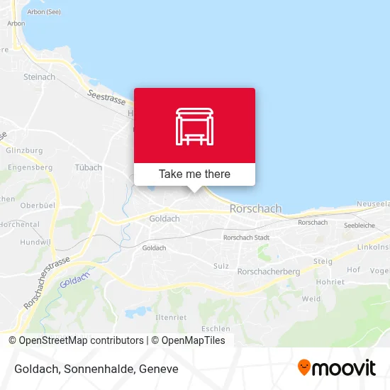 Goldach, Sonnenhalde map